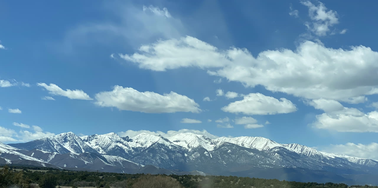 Mountain landscape near Montrose, Colorado